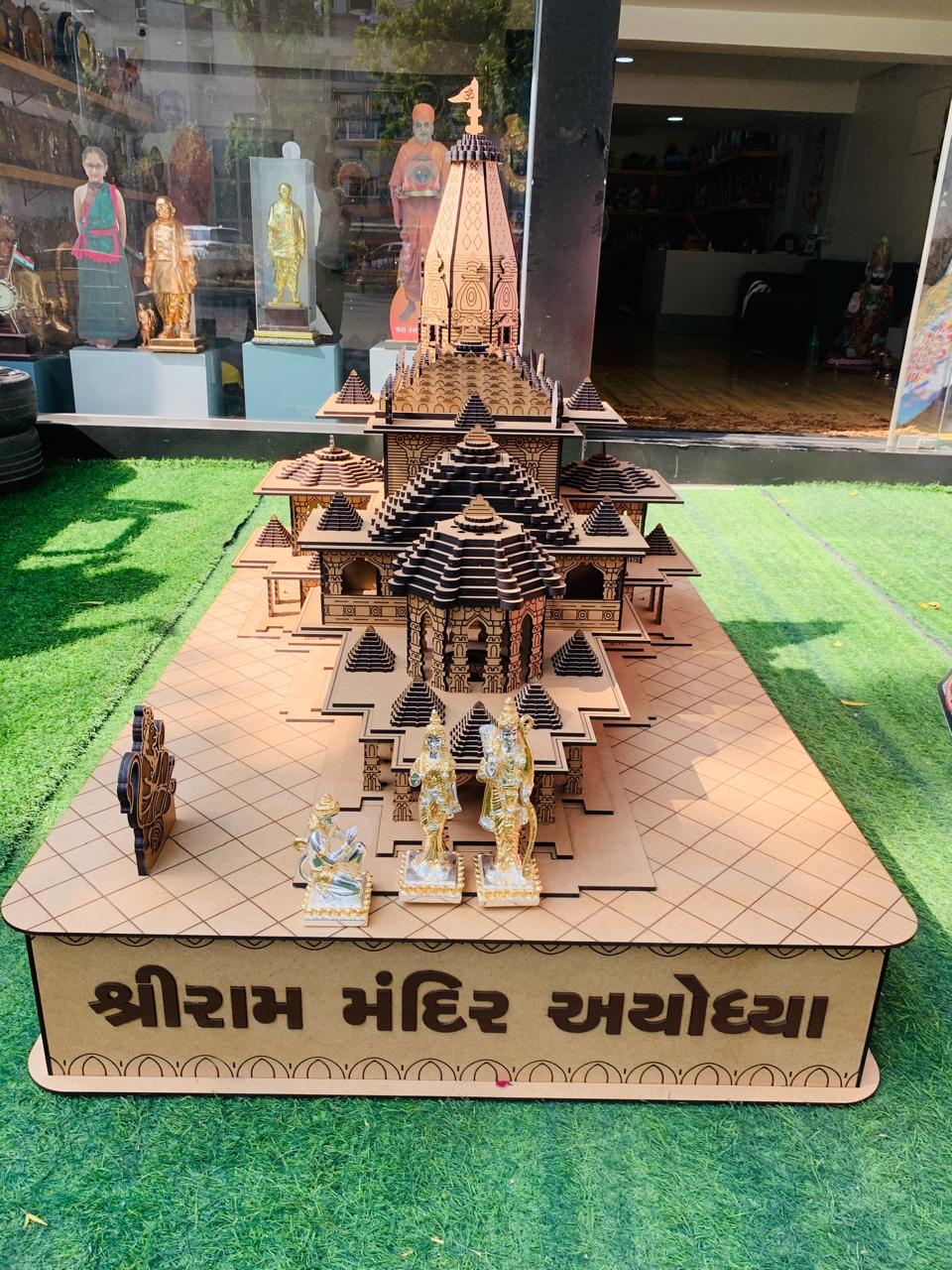 Heavy gray clouds in the sky. 